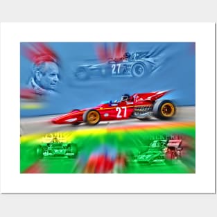 The One And Only Jacky Ickx Posters and Art